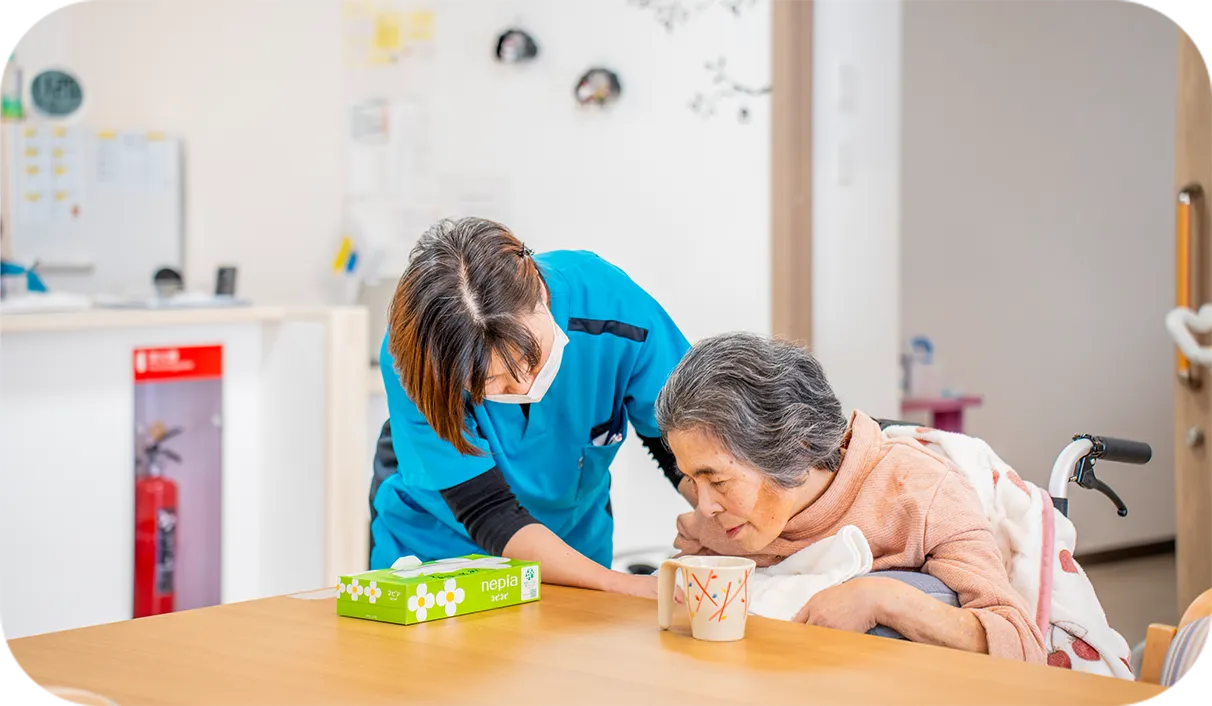 介護スタッフが常駐